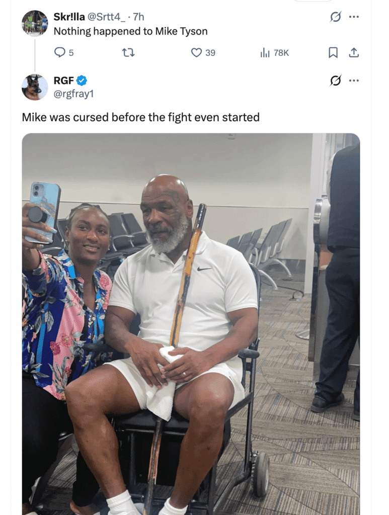 Mike Tyson vs. The Paul Curse

